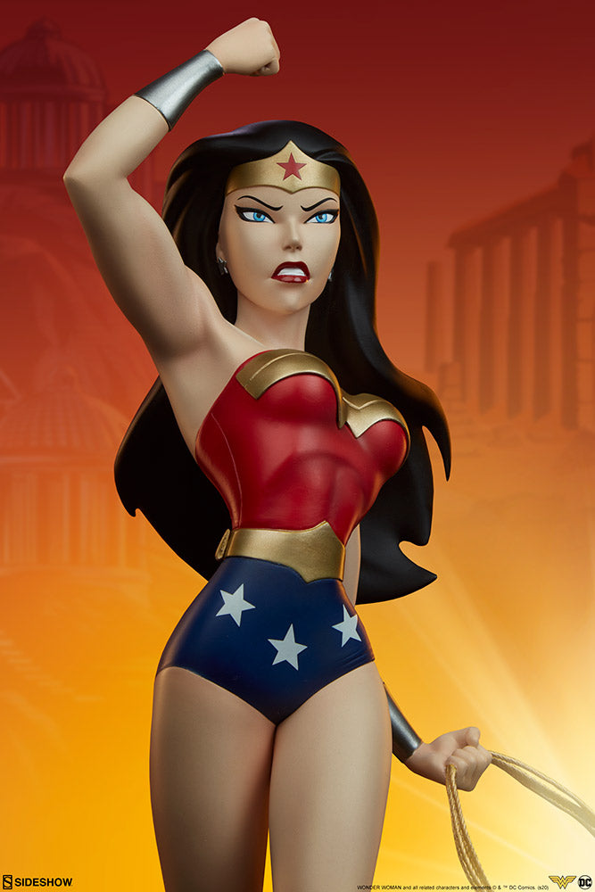 Wonder Woman DC Comics Animated Series Collection Statue by Sideshow Collectibles - Collectors Row Inc.