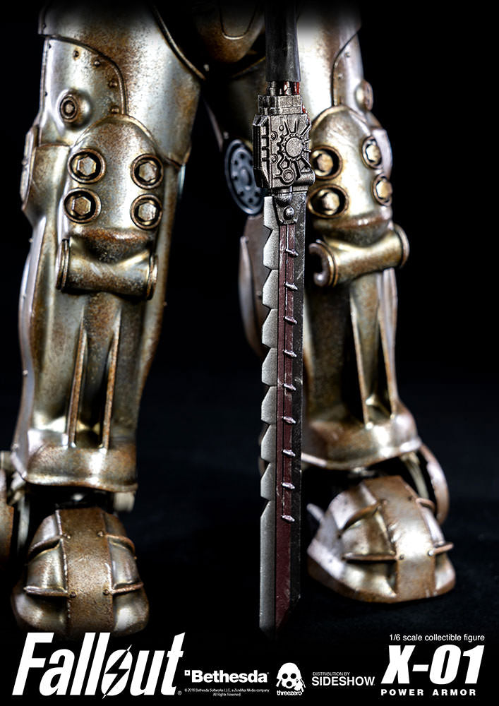 Fallout X-01 Power Armor Bethesda 1/6 Scale Action Figure by Threezero - Collectors Row Inc.