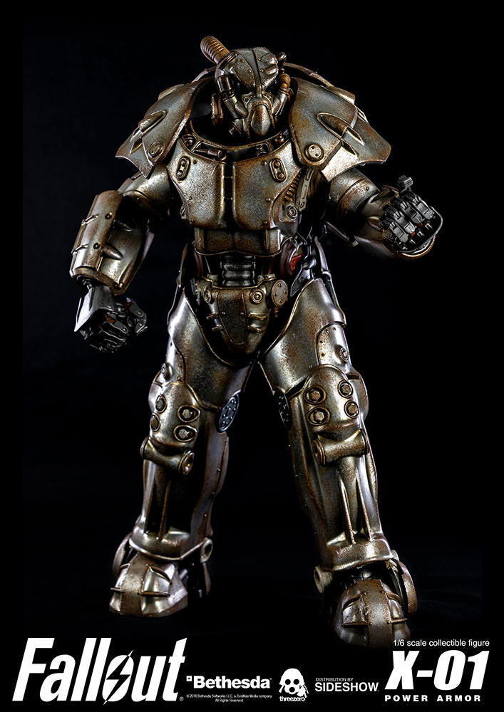 Fallout X-01 Power Armor Bethesda 1/6 Scale Action Figure by Threezero - Collectors Row Inc.