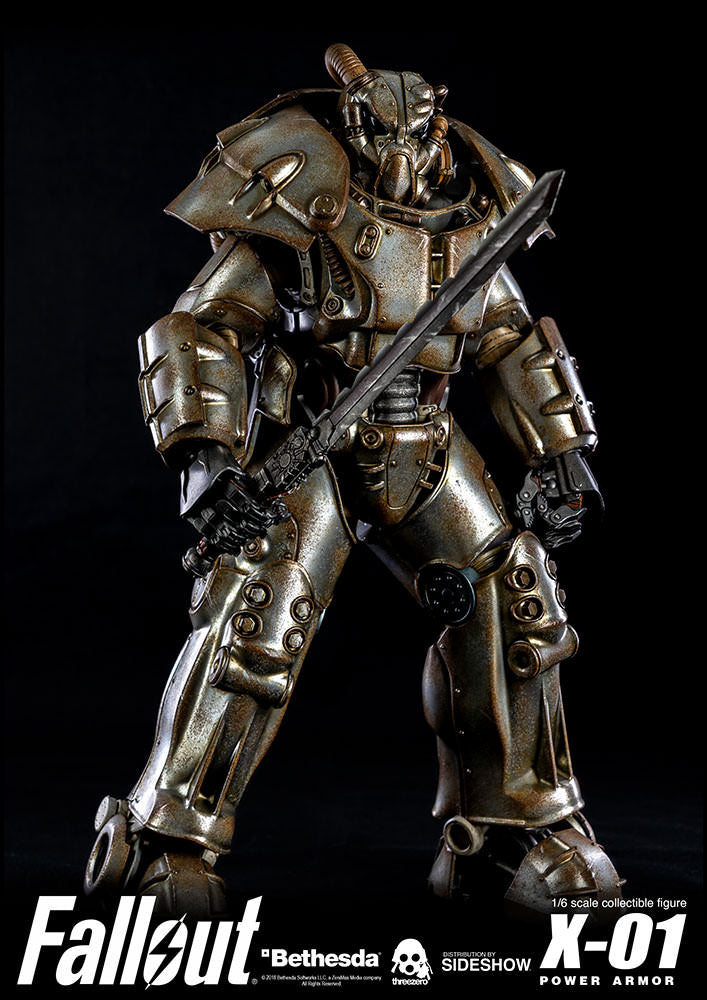 Fallout X-01 Power Armor Bethesda 1/6 Scale Action Figure by Threezero - Collectors Row Inc.