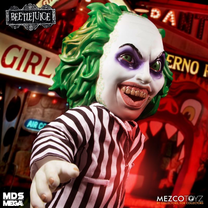 Beetlejuice Designer Series Mega Scale Talking Figure 15&quot;