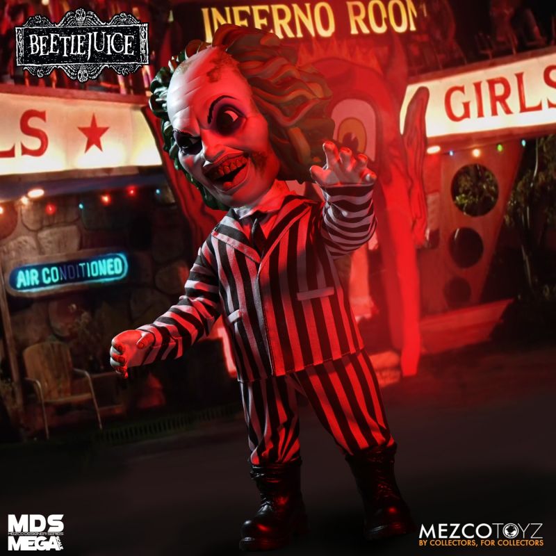 Beetlejuice Designer Series Mega Scale Talking Figure 15&quot;