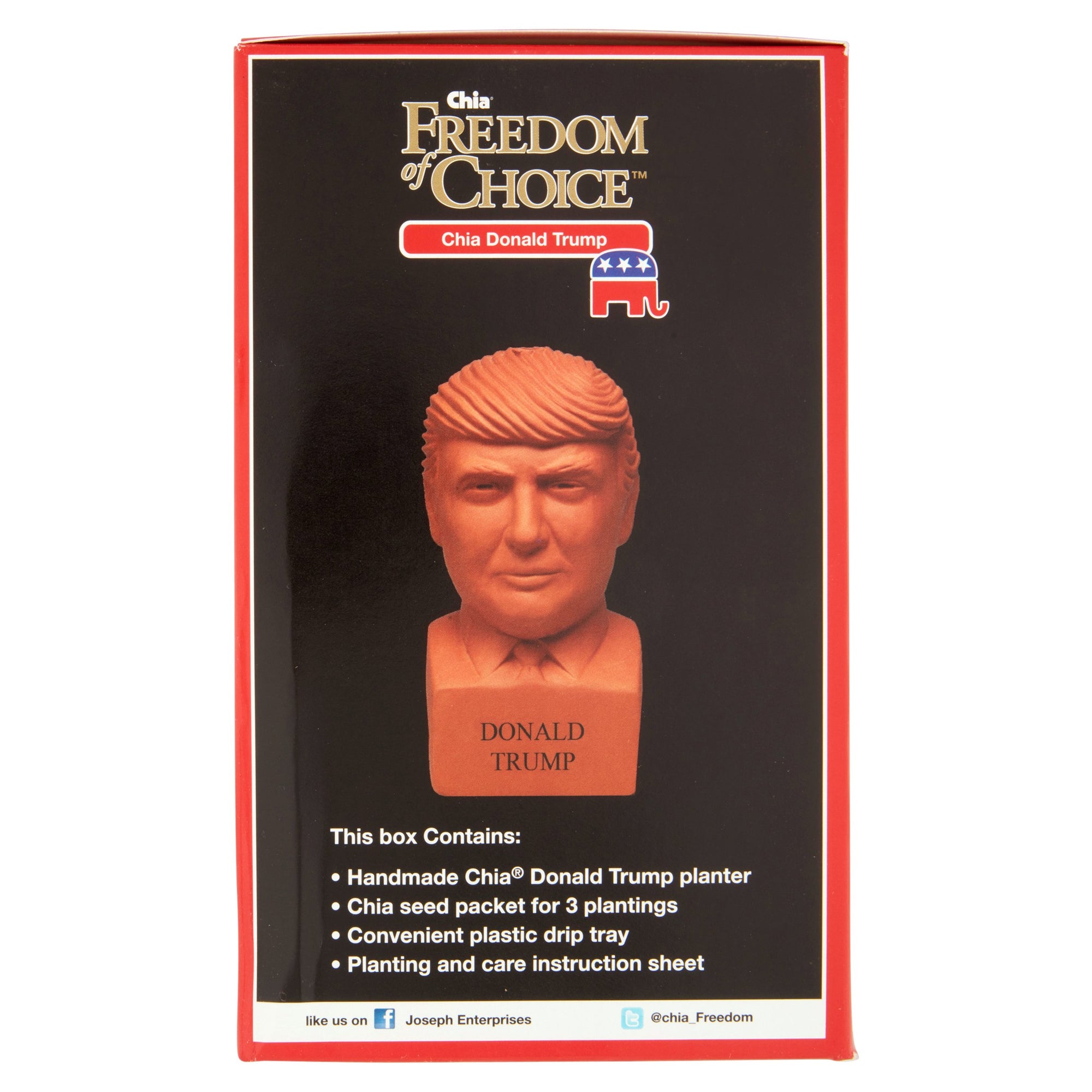 Neca Chia Pet - Donald Trump Freedom of Choice - Collectors Row Inc.