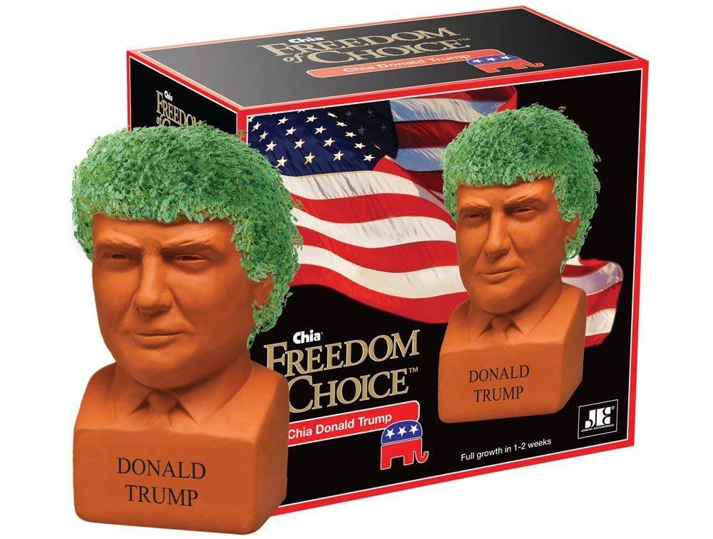 Neca Chia Pet - Donald Trump Freedom of Choice - Collectors Row Inc.