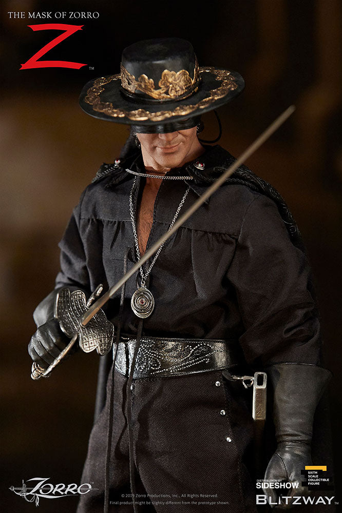 The Mask of Zorro Antonio Banderas Sixth Scale Figure - Collectors