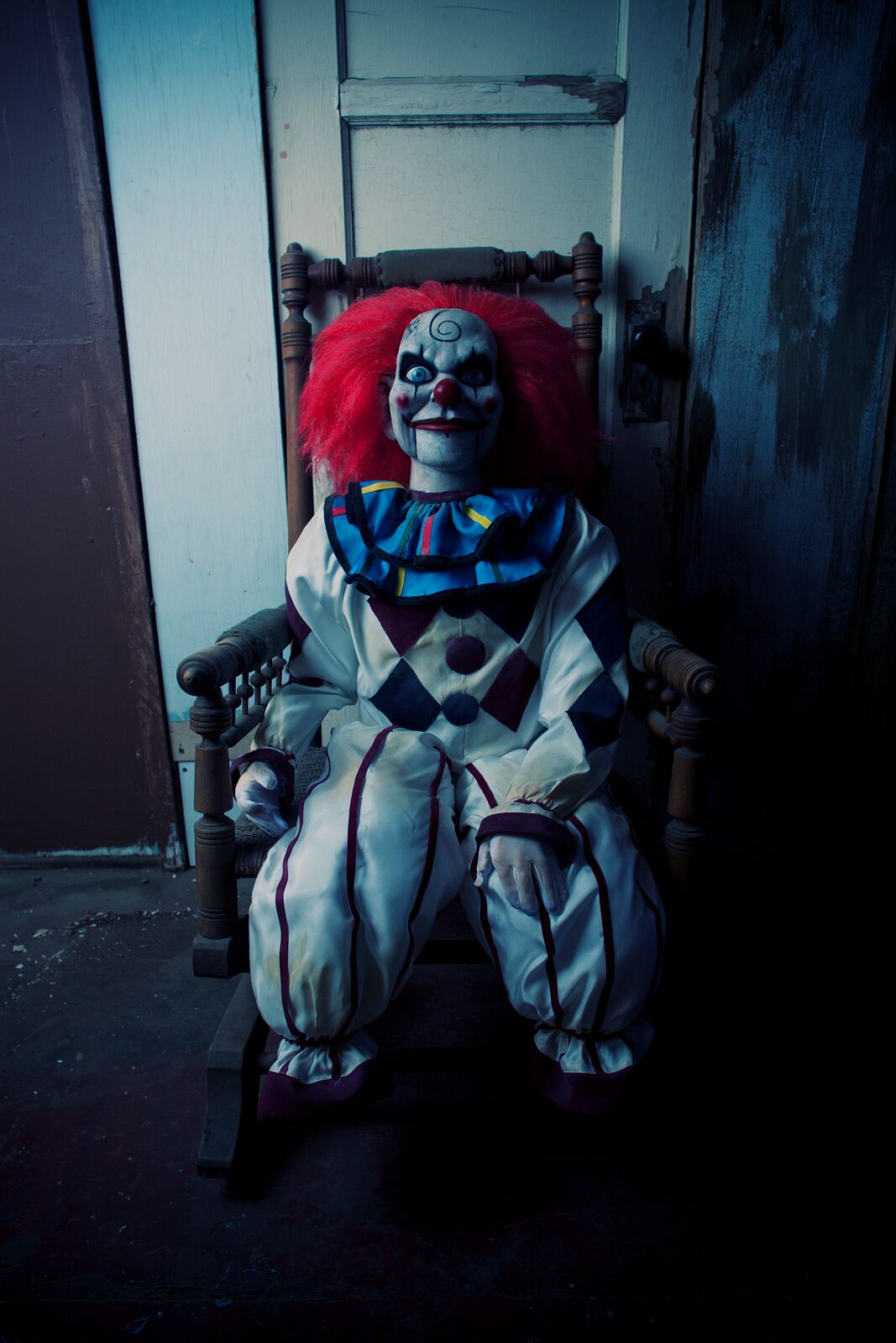 Dead Silence Mary Shaw Clown Puppet Prop Trick or Treat Studios - Collectors Row Inc.